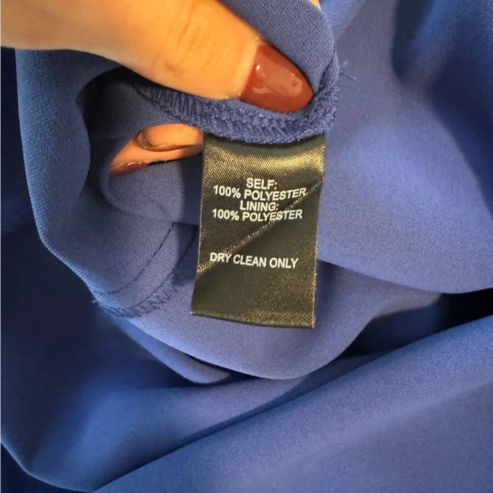 Lulu’s Royal Blue Cocktail Dress - Medium - EUC - Picture 9 of 9